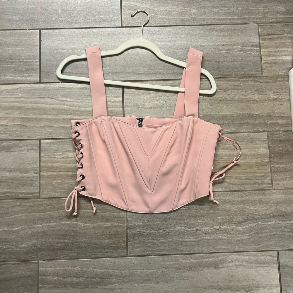 Corset cropped top